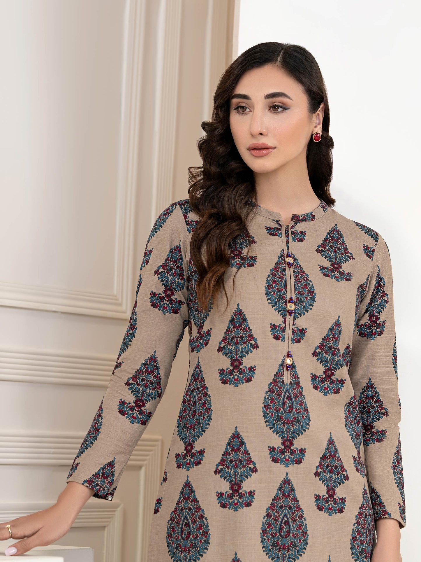 Khaddar Shirt-Printed (Unstitched)