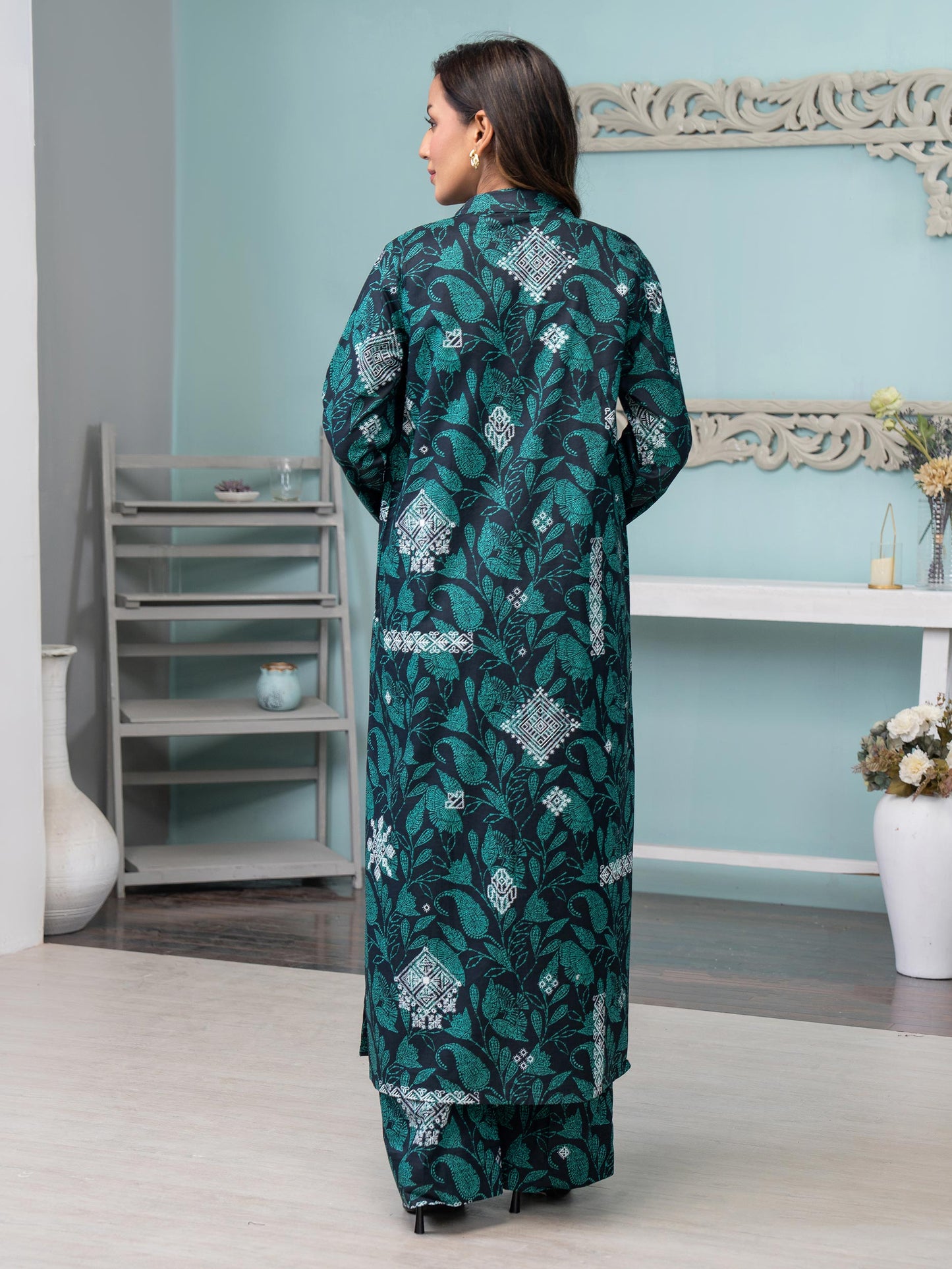 Lawn Shirt-Paste Print (Unstitched)