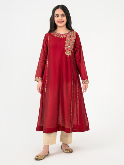 Net Shirt-Embroidered (Pret)
