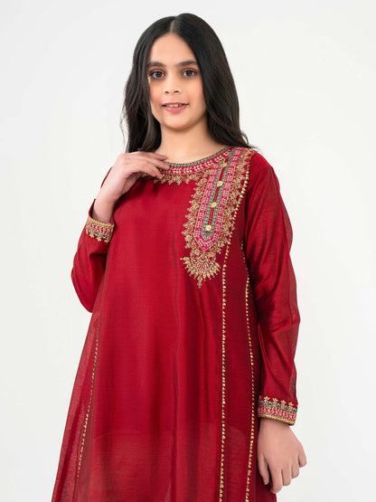 Net Shirt-Embroidered (Pret)