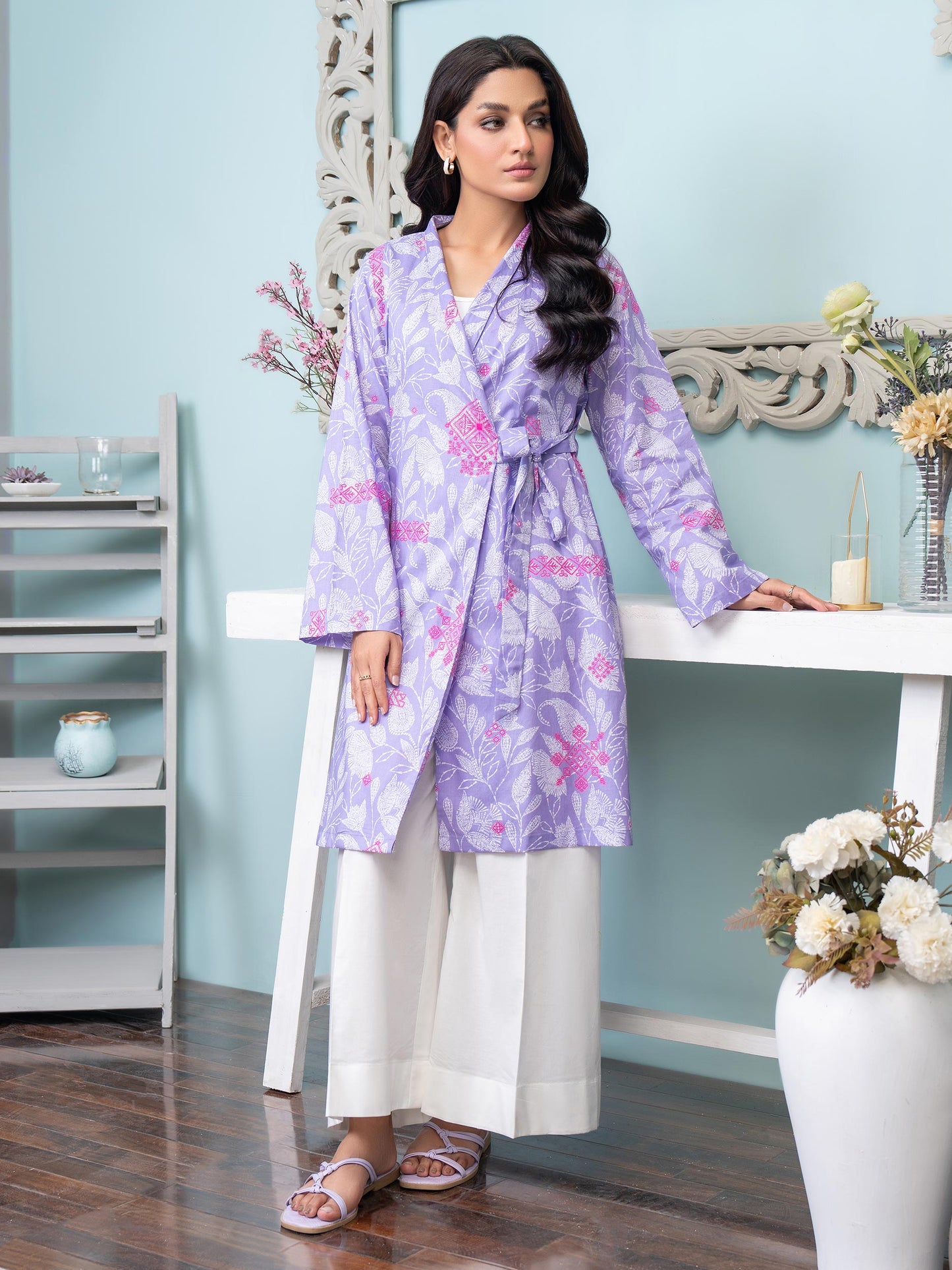 Lawn Shirt-Paste Print (Unstitched)