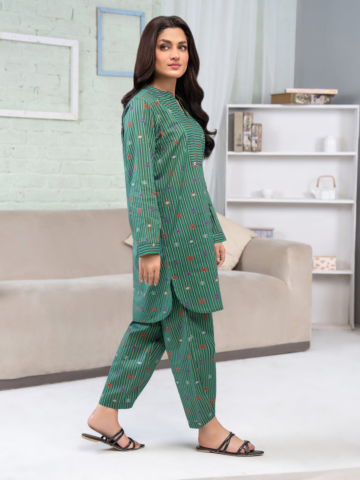 Lawn Shirt-Printed (Unstitched)