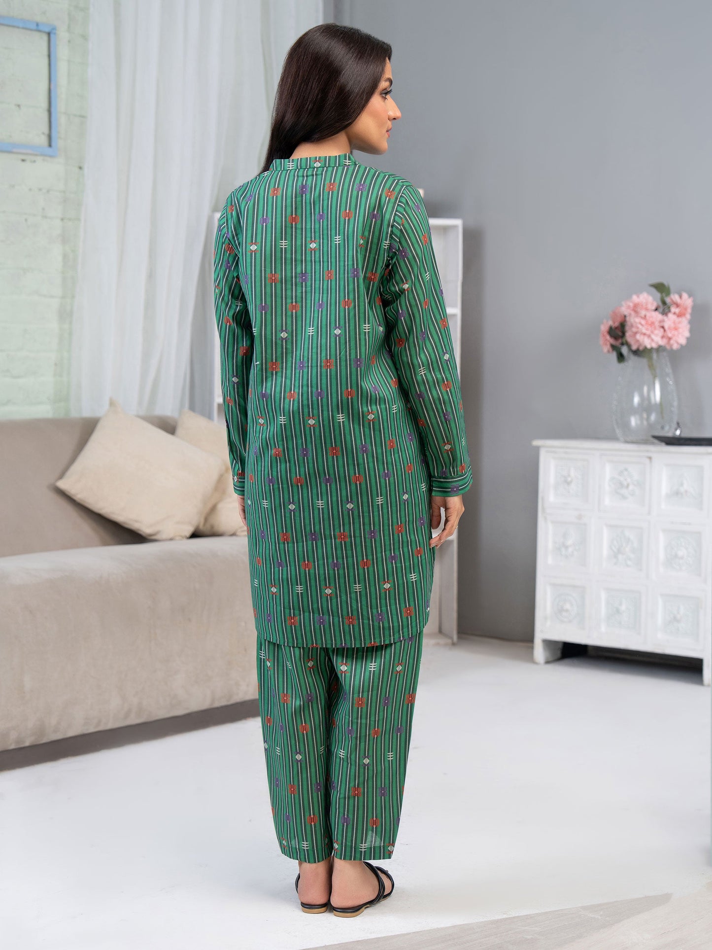 Lawn Shirt-Printed (Unstitched)