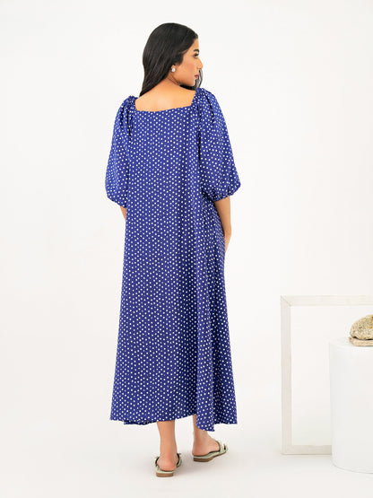 Printed Silk Dress