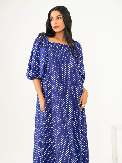 Printed Silk Dress