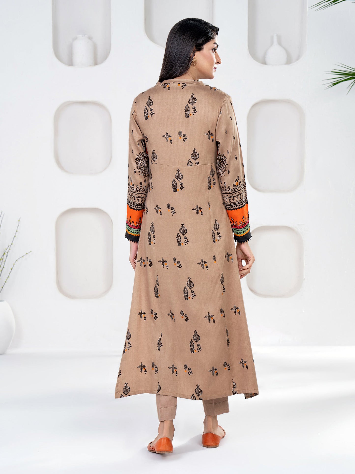 2 Piece Linen Suit-Printed (Unstitched)