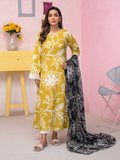 2 Piece Lawn Suit-Printed (Unstitched)
