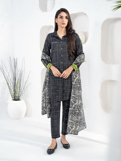 2 Piece Khaddar Suit-Printed (Unstitched)