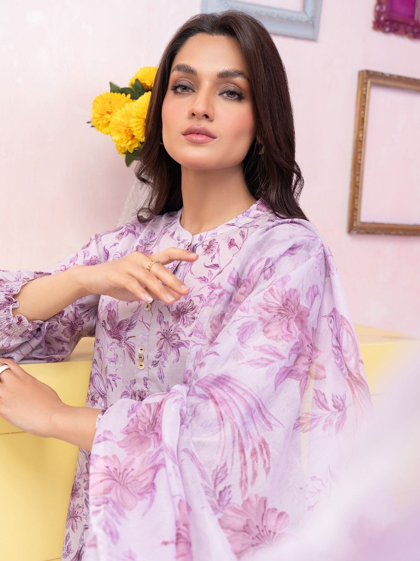 2 Piece Lawn Suit-Printed (Unstitched)