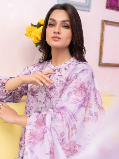 2 Piece Lawn Suit-Printed (Unstitched)