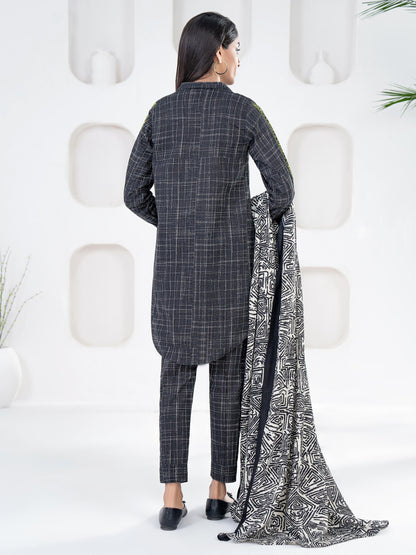 2 Piece Khaddar Suit-Printed (Unstitched)