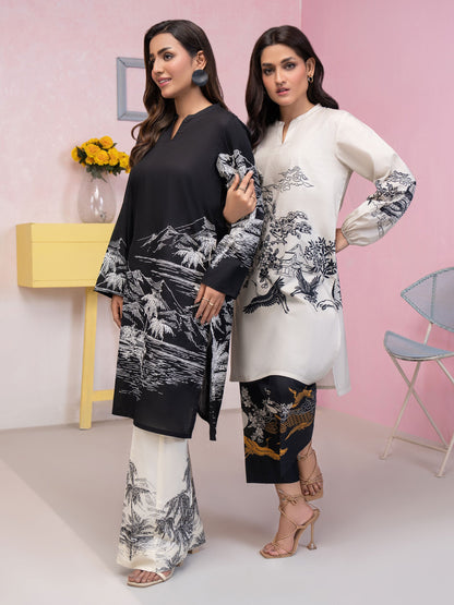 2 Piece Lawn Suit-Printed (Unstitched)