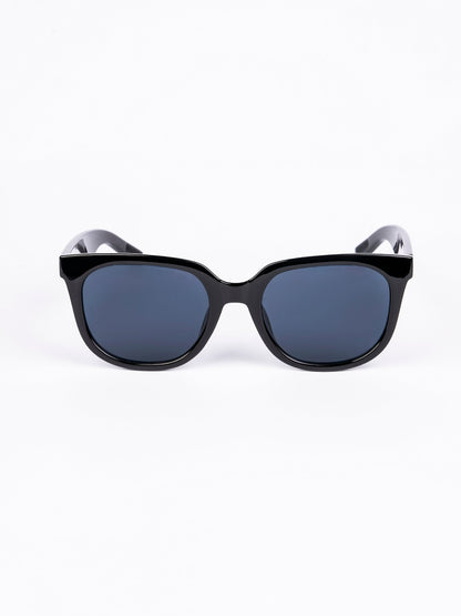 Angular Black Sunglasses