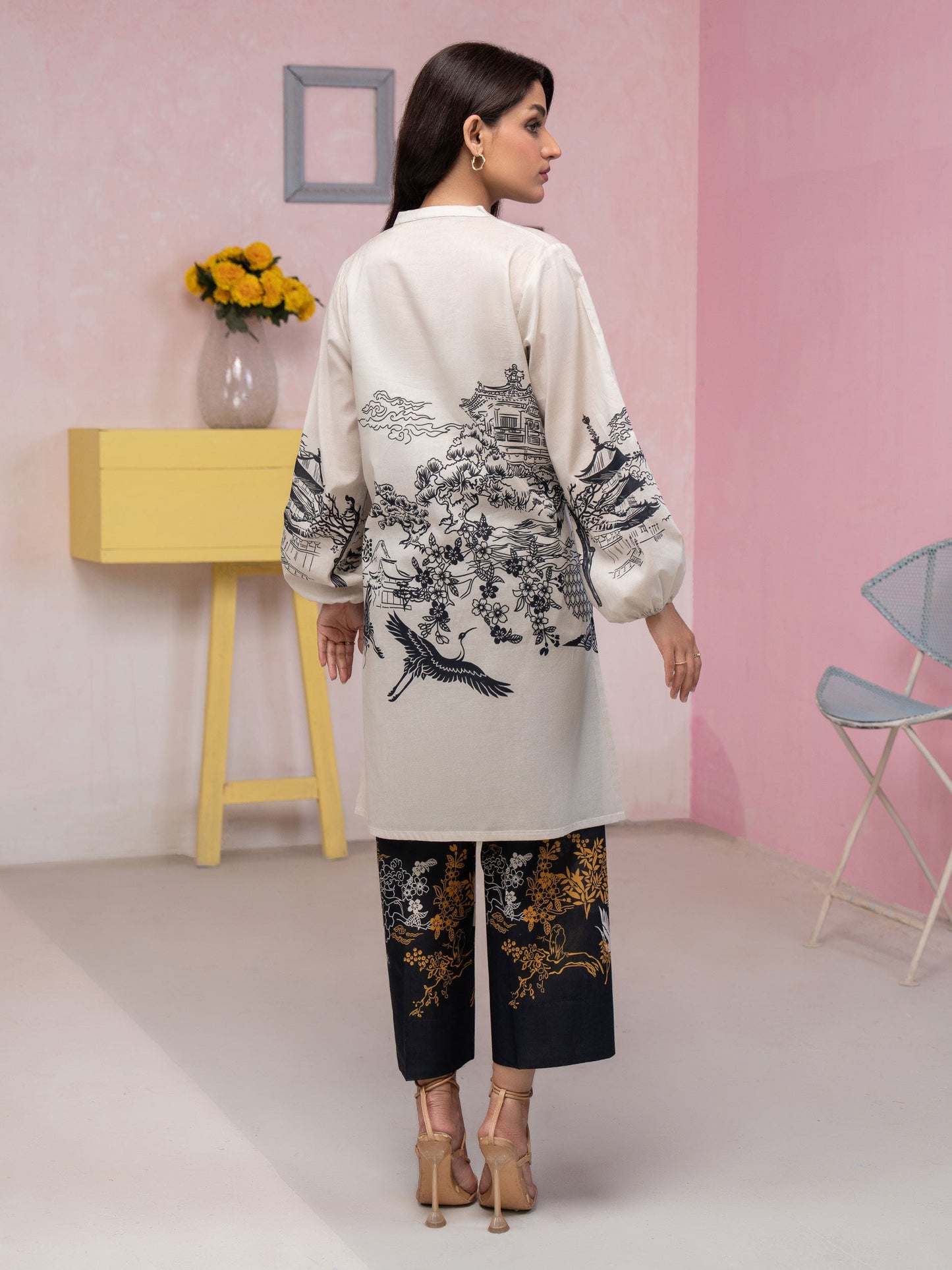 2 Piece Lawn Suit-Printed (Unstitched)