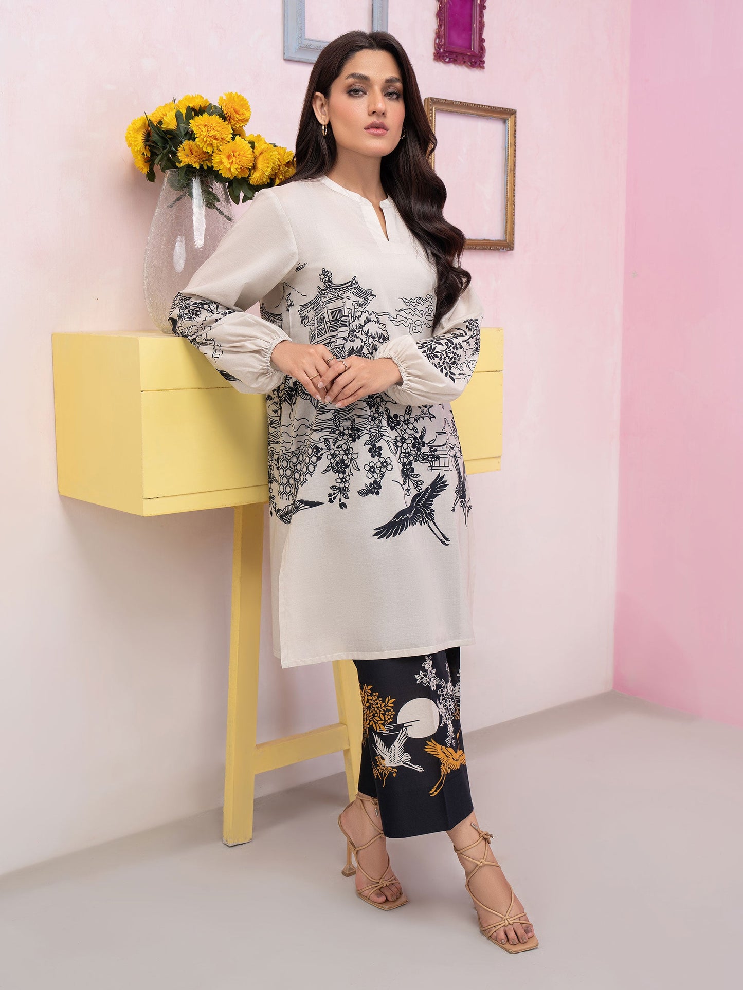 2 Piece Lawn Suit-Printed (Unstitched)