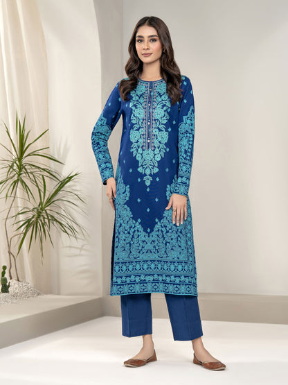 2 Piece Khaddar Suit-Embroidered(Unstitched)