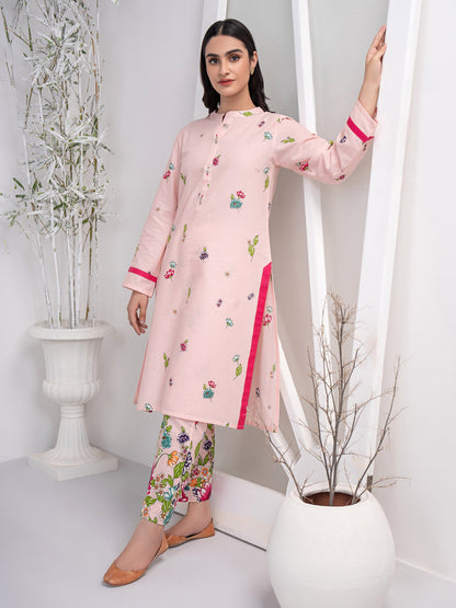 2 Piece Khaddar Suit-Printed(Unstitched)