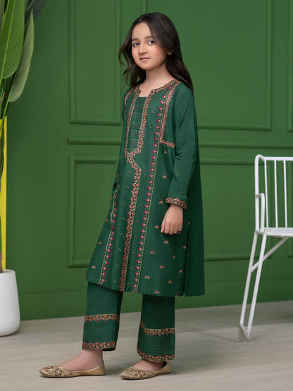 2 Piece Lawn Suit-Embroidered