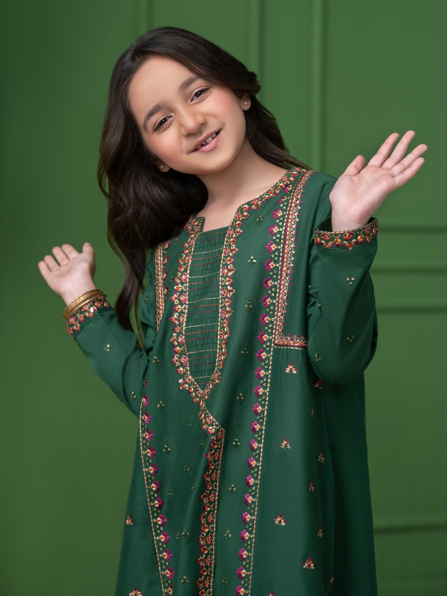 2 Piece Lawn Suit-Embroidered