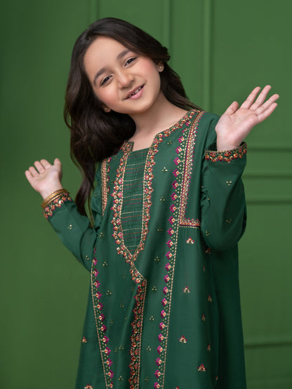 2 Piece Lawn Suit-Embroidered