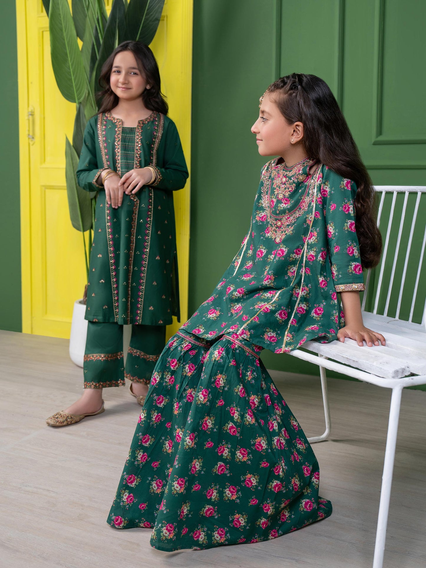2 Piece Lawn Suit-Embroidered