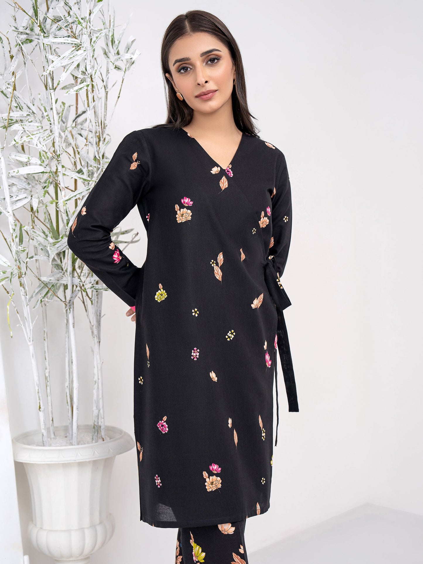 2 Piece Khaddar Suit-Printed(Unstitched)