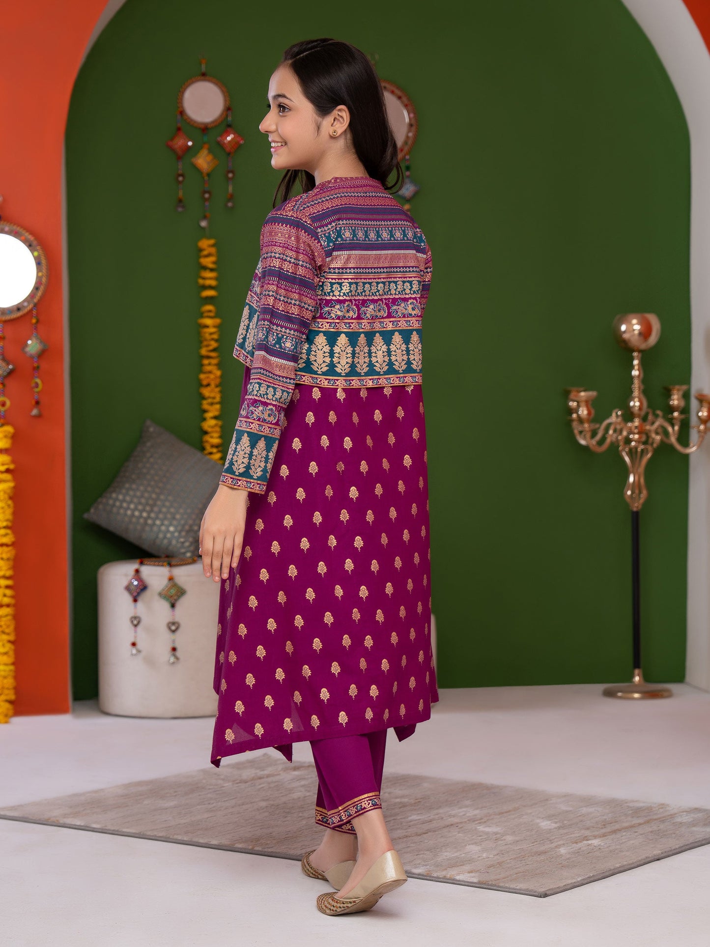 3 Piece Lawn Suit-Paste Print