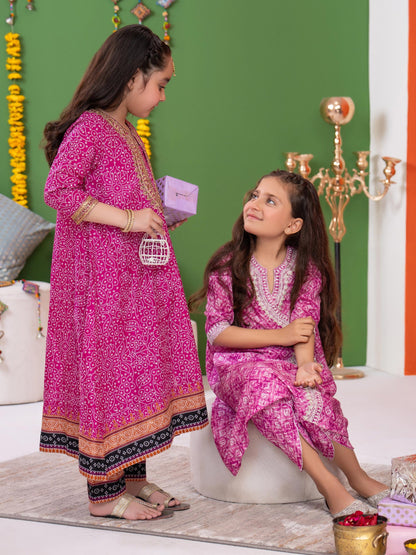 2 Piece Lawn Suit-Embroidered