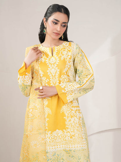 3 Piece Lawn Suit-Printed (Unstitched)