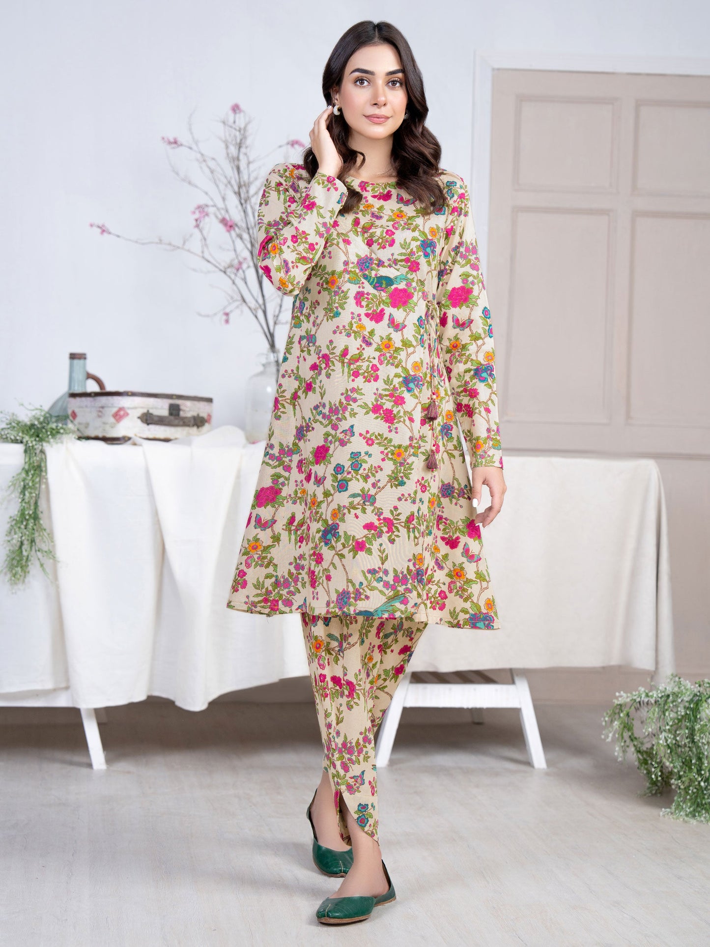 Khaddar Shirt-Printed (Unstitched)