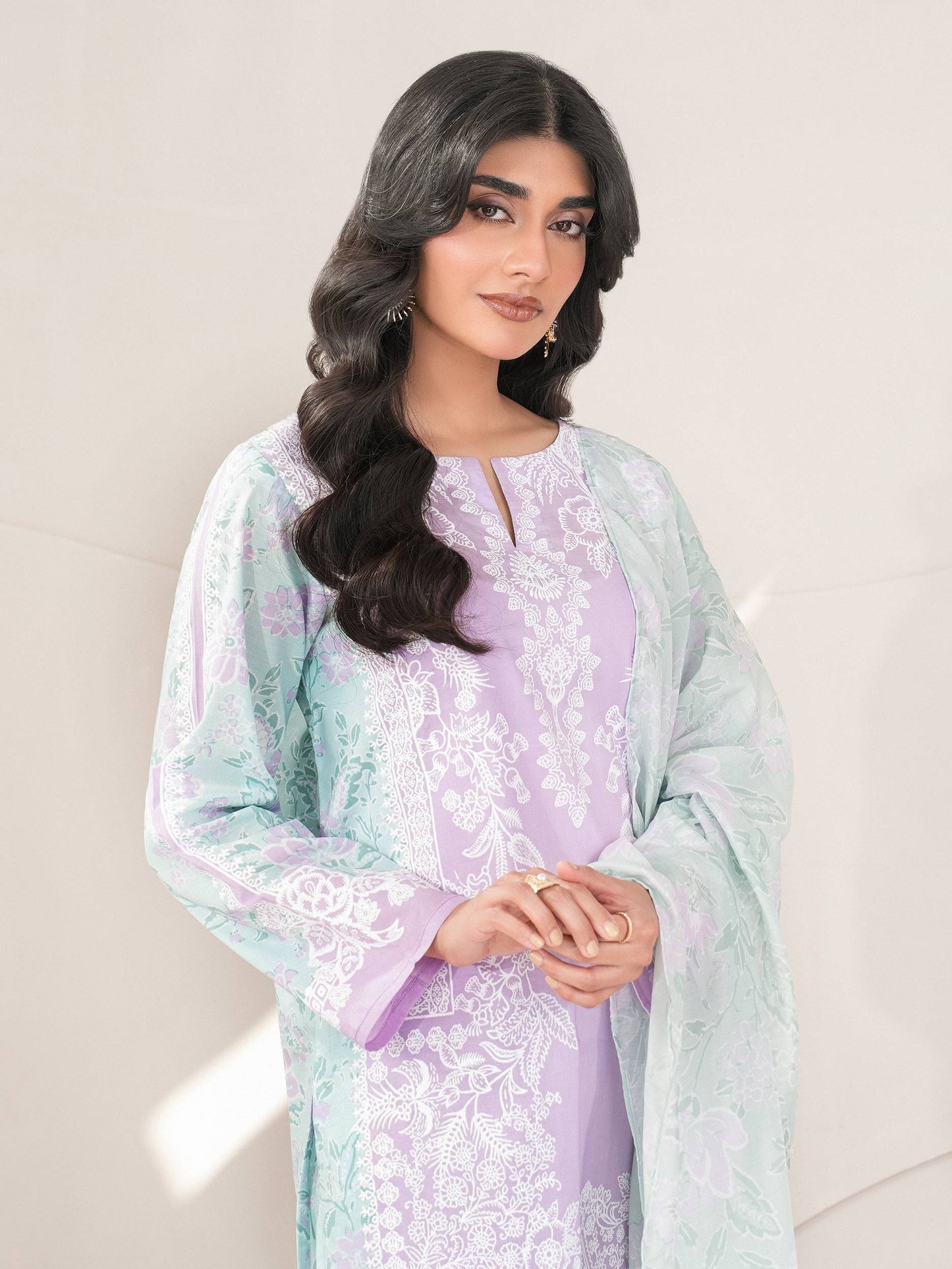 3 Piece Lawn Suit-Printed (Unstitched)