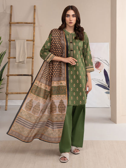 2 Piece Lawn Suit-Paste Print (Unstitched)