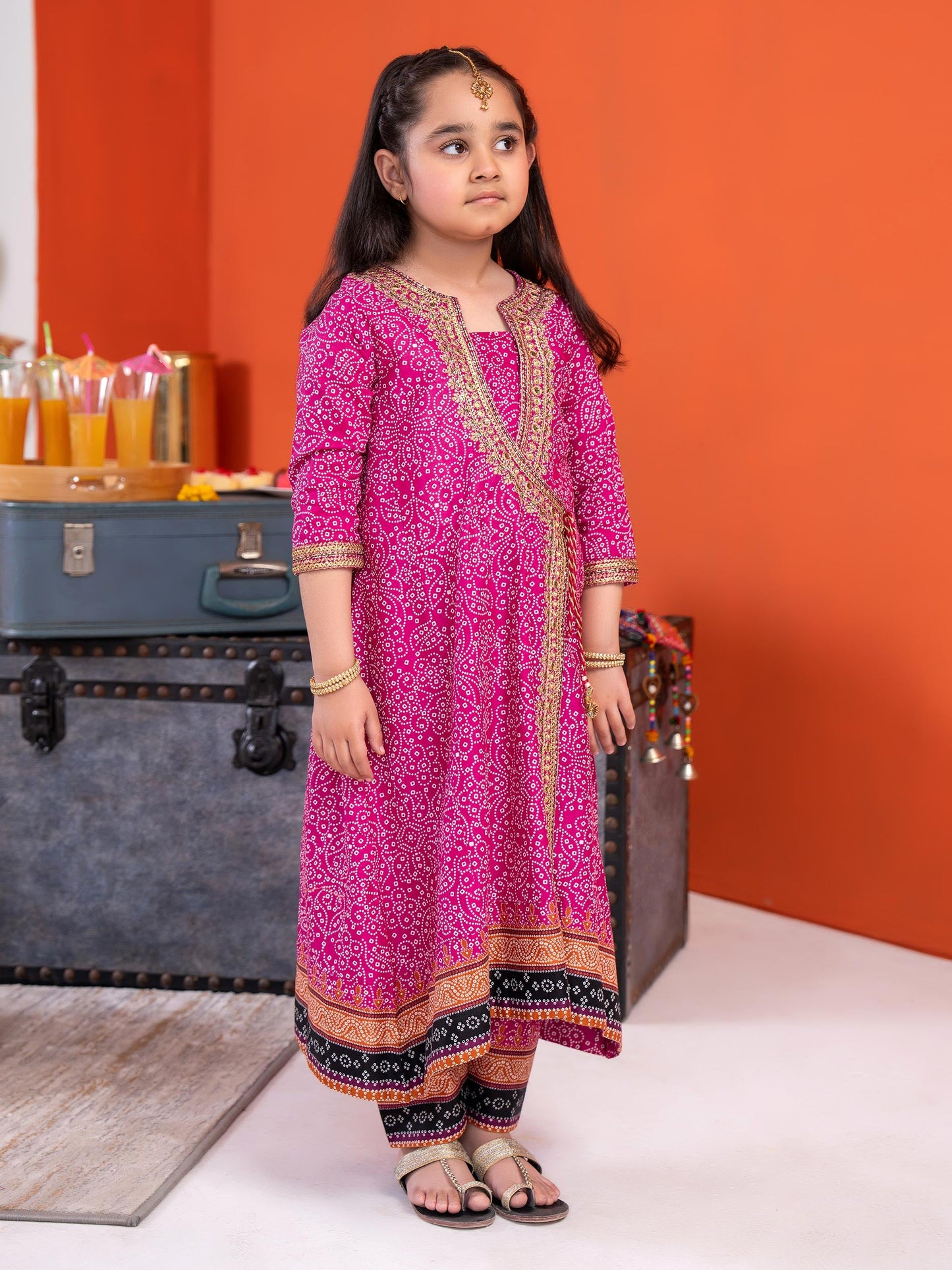 2 Piece Lawn Suit-Embroidered