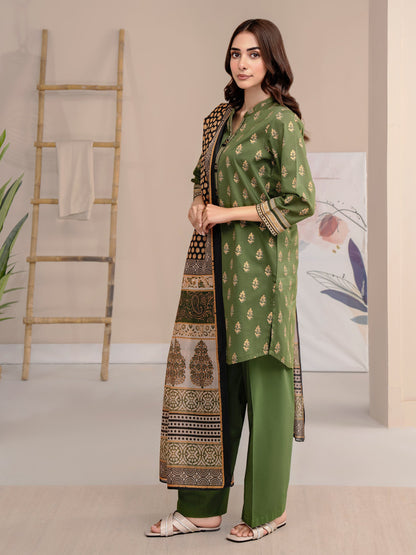 2 Piece Lawn Suit-Paste Print (Unstitched)