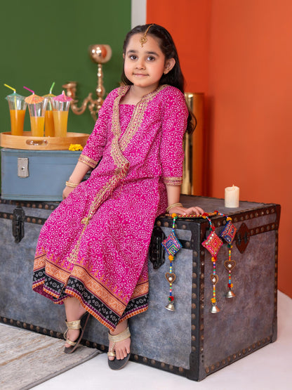 2 Piece Lawn Suit-Embroidered