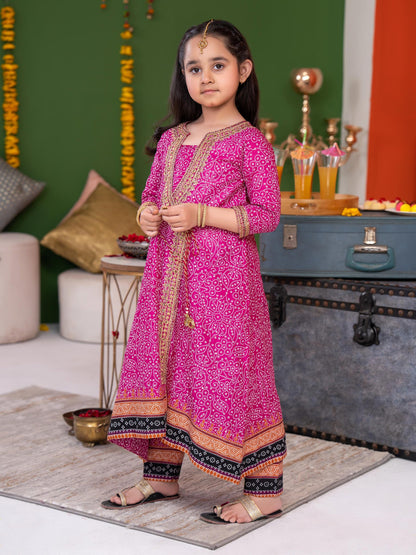 2 Piece Lawn Suit-Embroidered