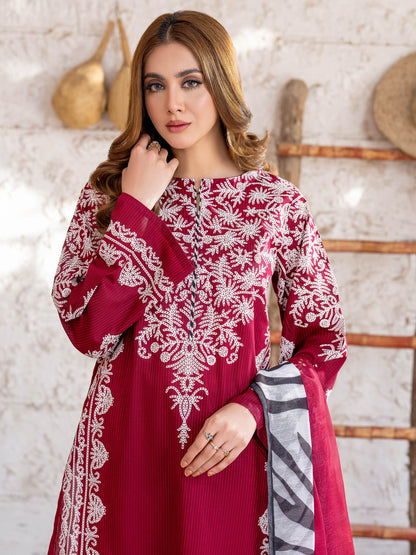 3 Piece Lawn Suit-Paste Print (Unstitched)