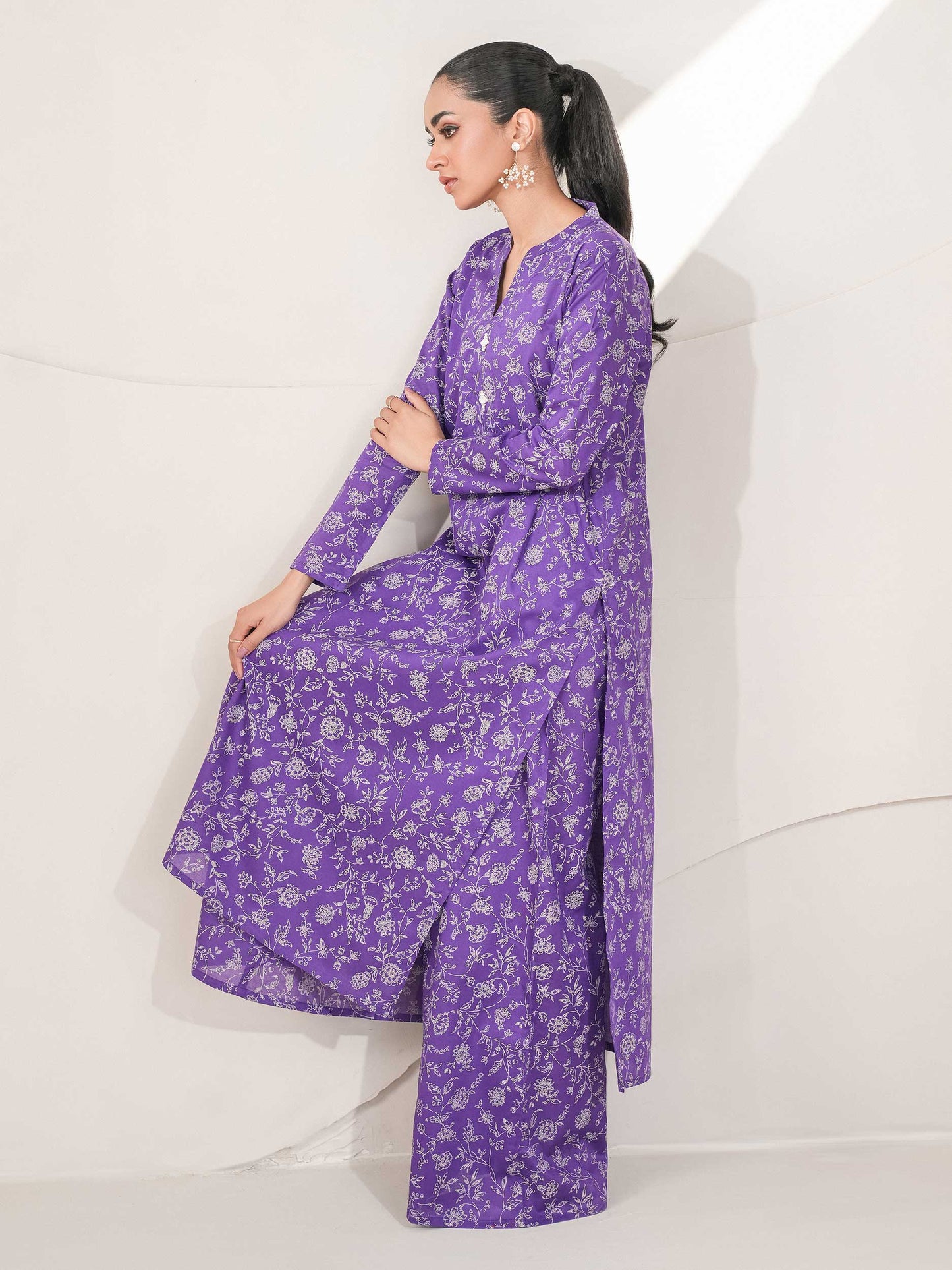 Lawn Shirt-Paste Print (Unstitched)