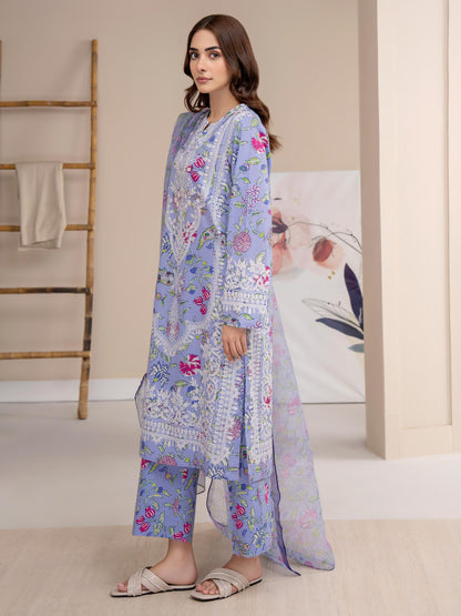 3 Piece Lawn Suit-Printed (Unstitched)