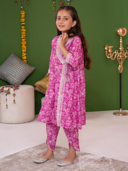 2 Piece Lawn Suit-Embroidered