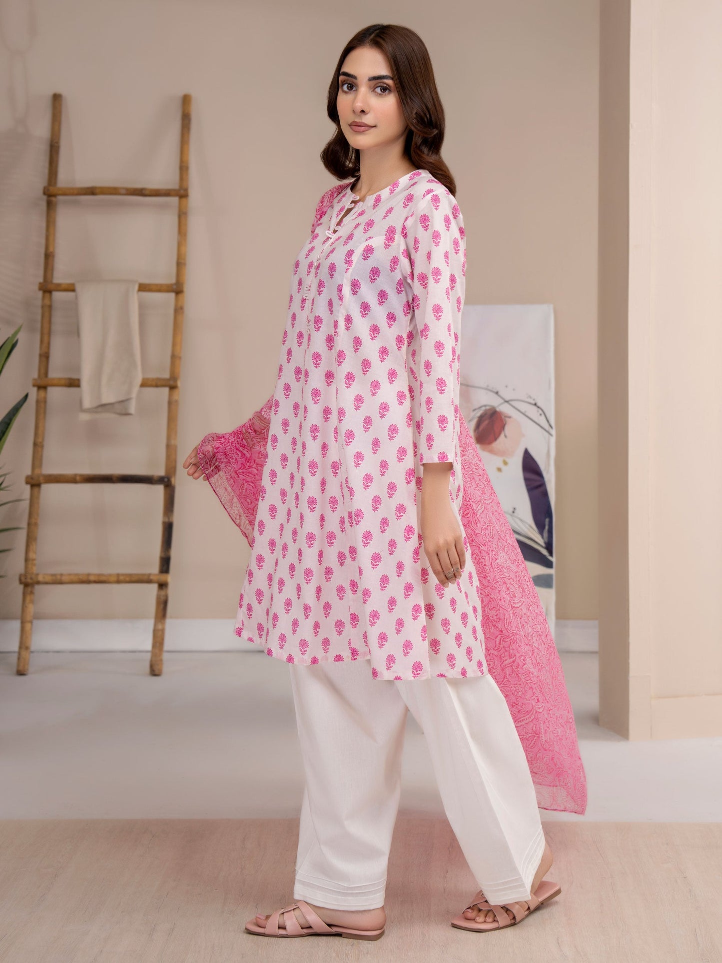 2 Piece Lawn Suit-Printed (Unstitched)