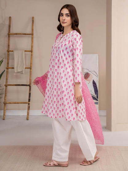 2 Piece Lawn Suit-Printed (Unstitched)