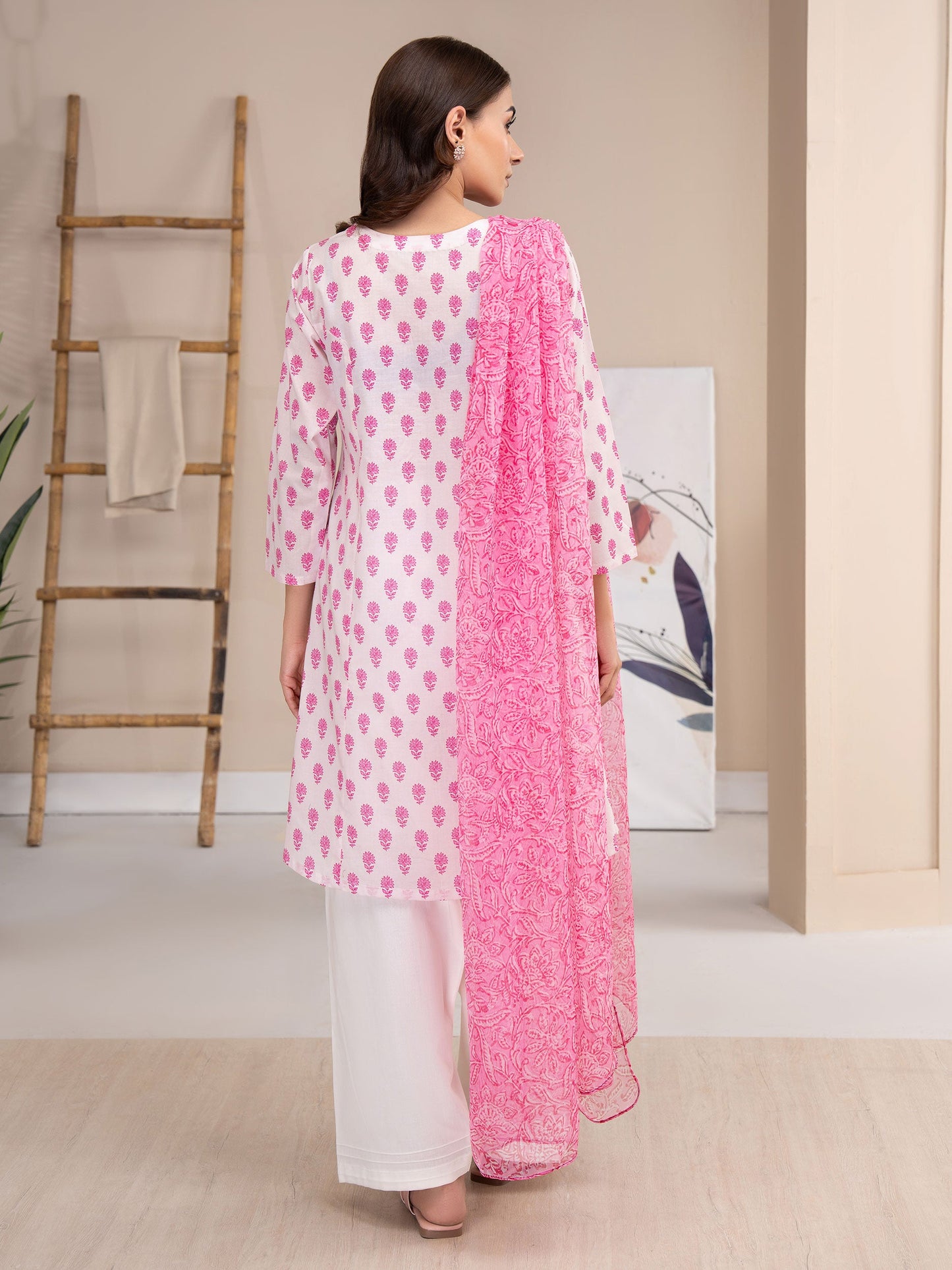 2 Piece Lawn Suit-Printed (Unstitched)