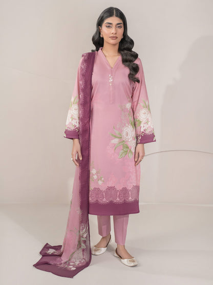 3 Piece Lawn Suit-Printed (Unstitched)