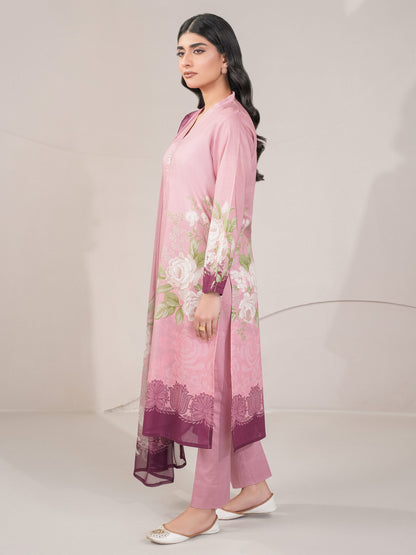 3 Piece Lawn Suit-Printed (Unstitched)