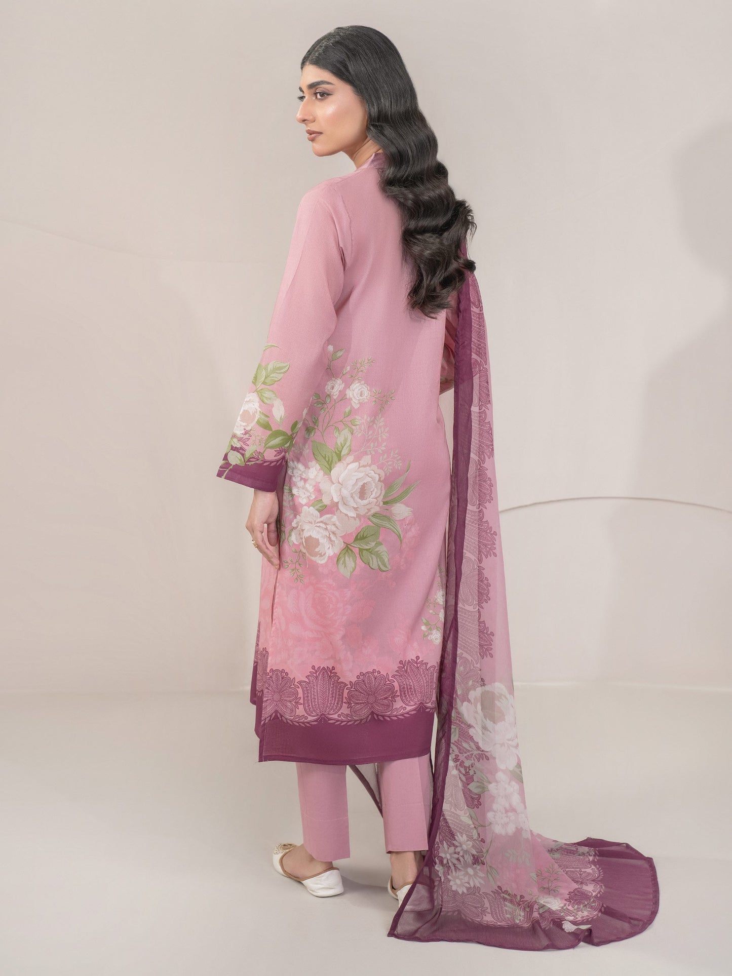 3 Piece Lawn Suit-Printed (Unstitched)
