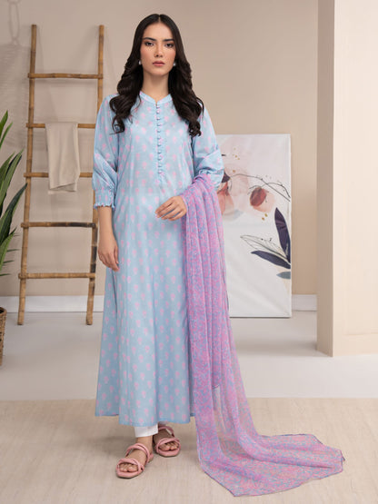 2 Piece Lawn Suit-Printed (Unstitched)