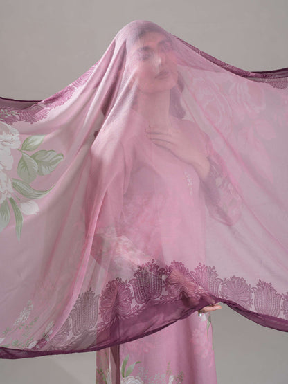 3 Piece Lawn Suit-Printed (Unstitched)