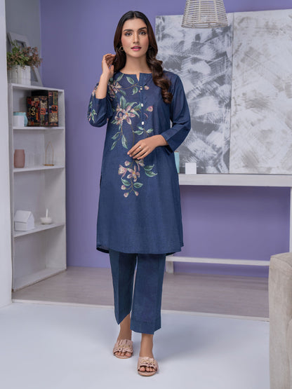 2 Piece Lawn Suit-Printed (Unstitched)