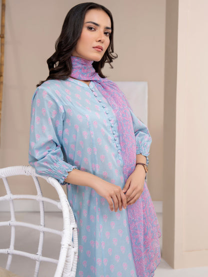 2 Piece Lawn Suit-Printed (Unstitched)